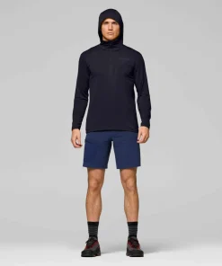 Norrøna Men's Falketind Warm1 Hood Caviar Black