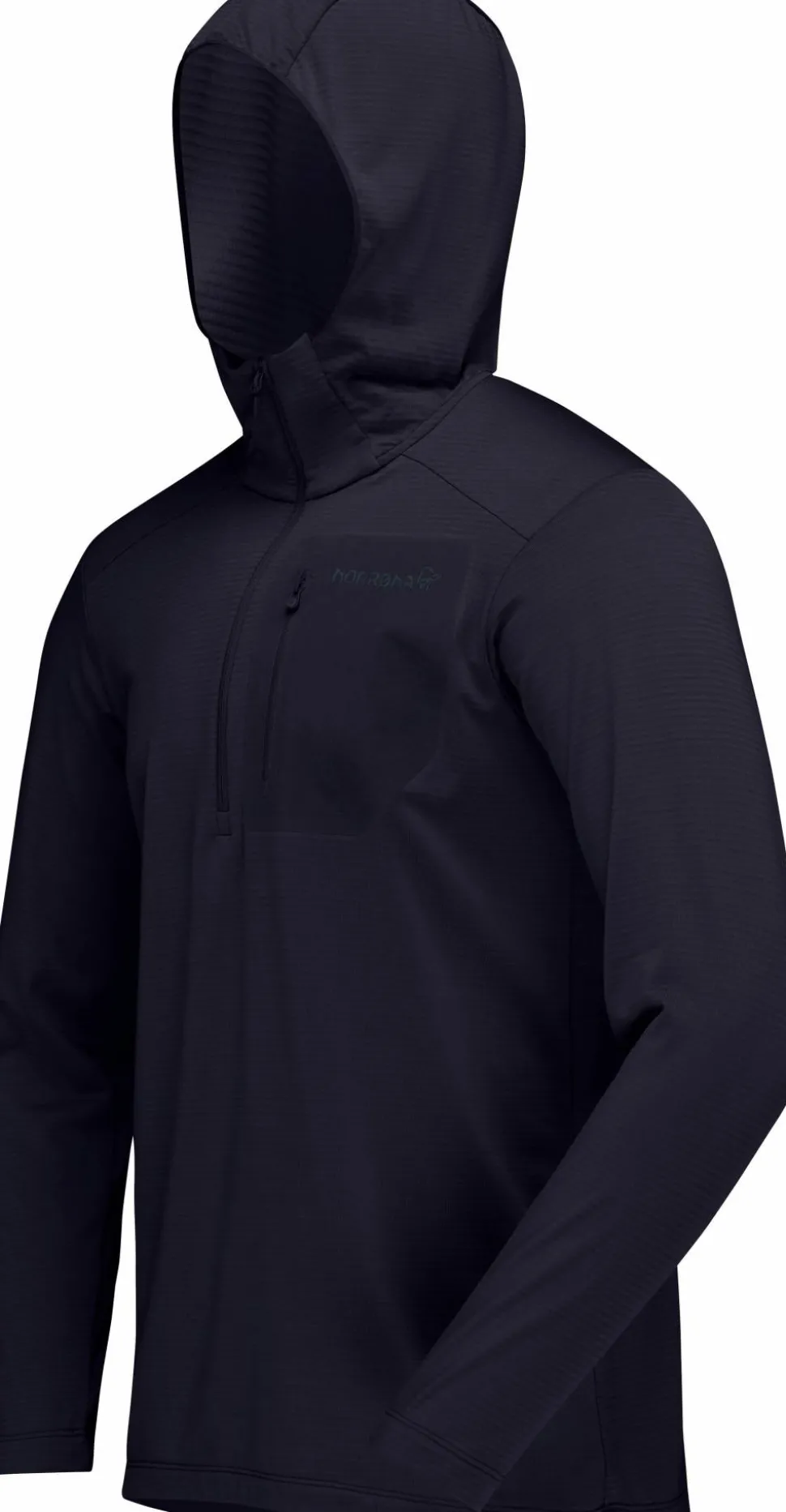 Norrøna Men's Falketind Warm1 Hood Caviar Black