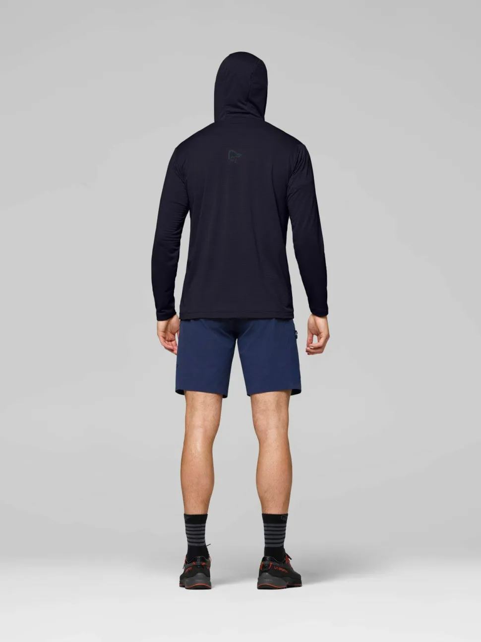 Norrøna Men's Falketind Warm1 Hood Caviar Black