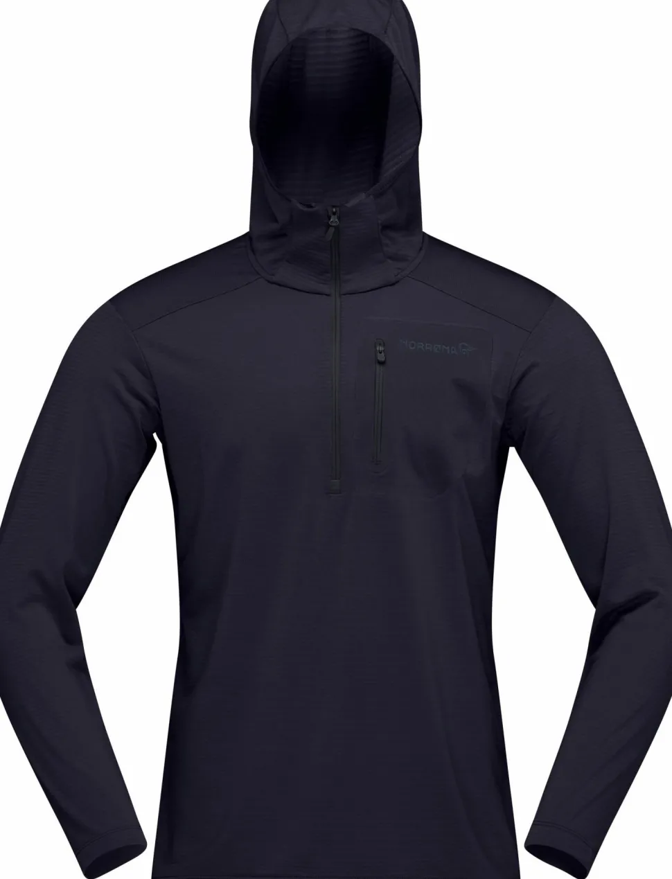 Norrøna Men's Falketind Warm1 Hood Caviar Black