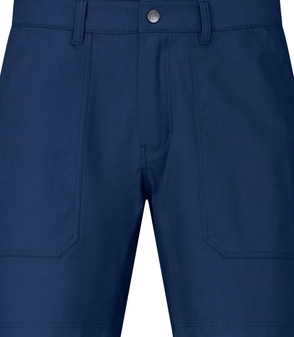 Norrøna Men's Femund Canvas Cotton Shorts Indigo Night
