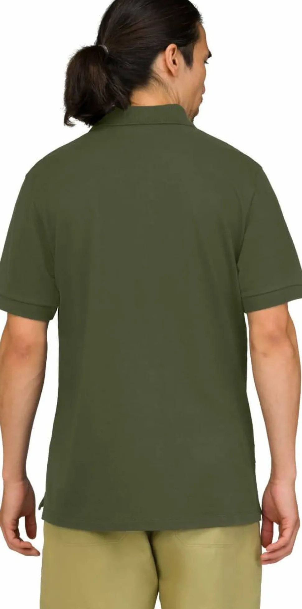 Norrøna Men's femund cotton Polo Shirt Olive Night