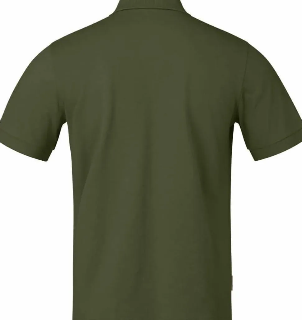 Norrøna Men's femund cotton Polo Shirt Olive Night