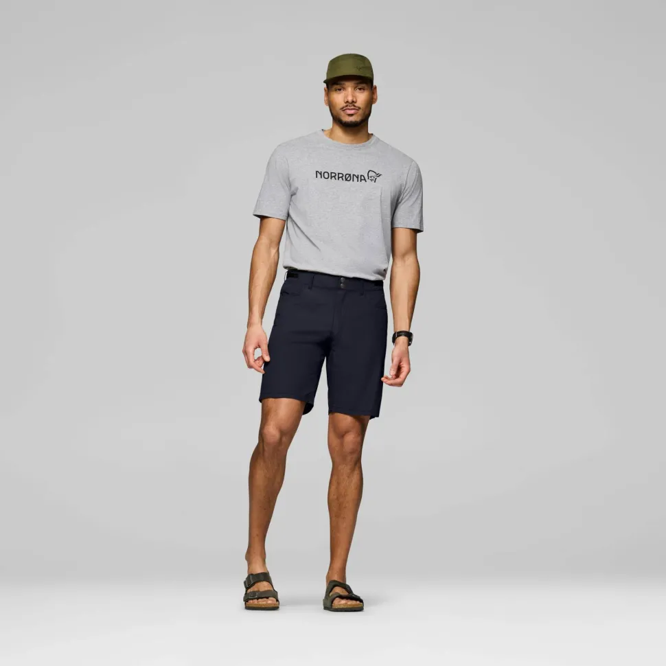 Norrøna Men's Femund Cotton Shorts Caviar Black