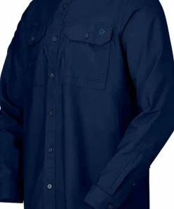 Norrøna Men's Femund Cotton Shirt Navy Blazer