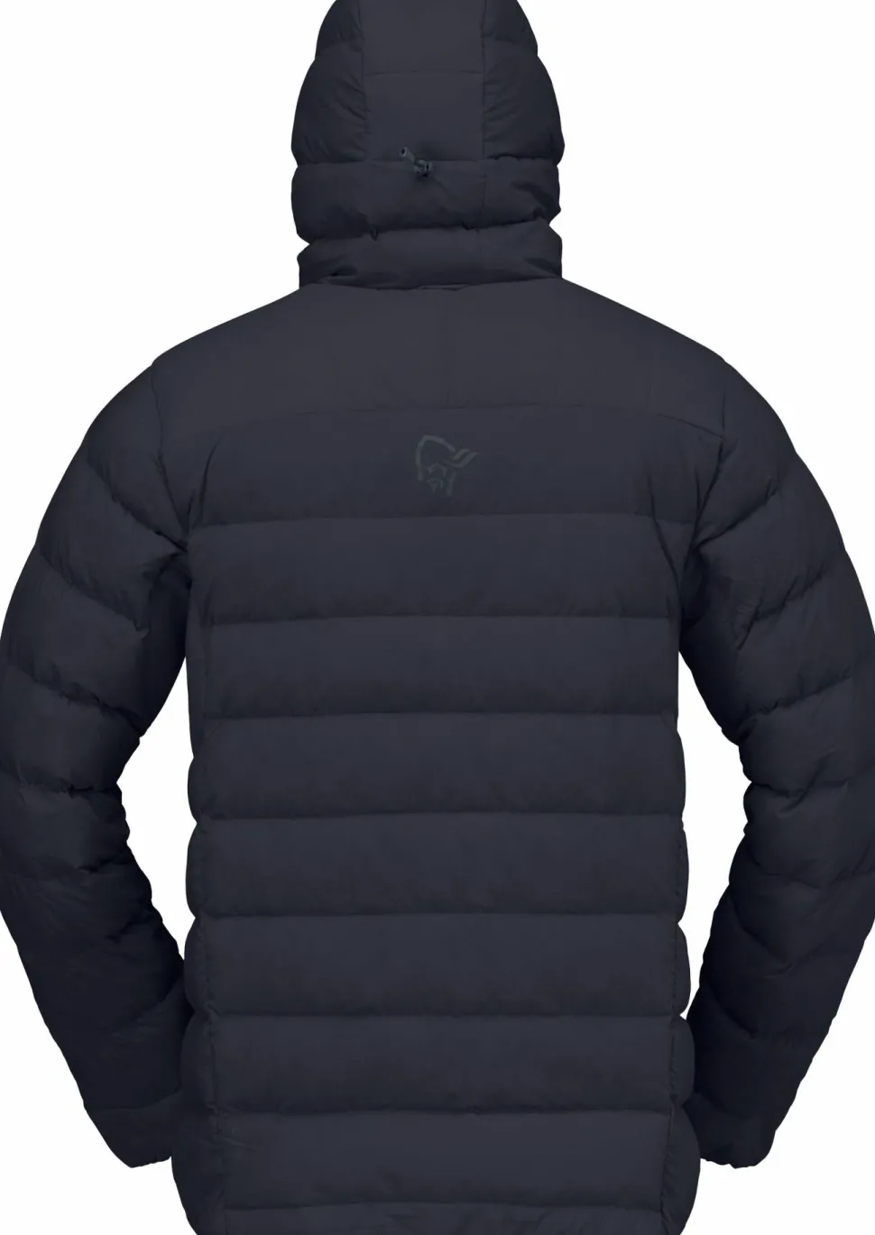 Norrøna Men's Femund Down700 Zip Hood Caviar Black