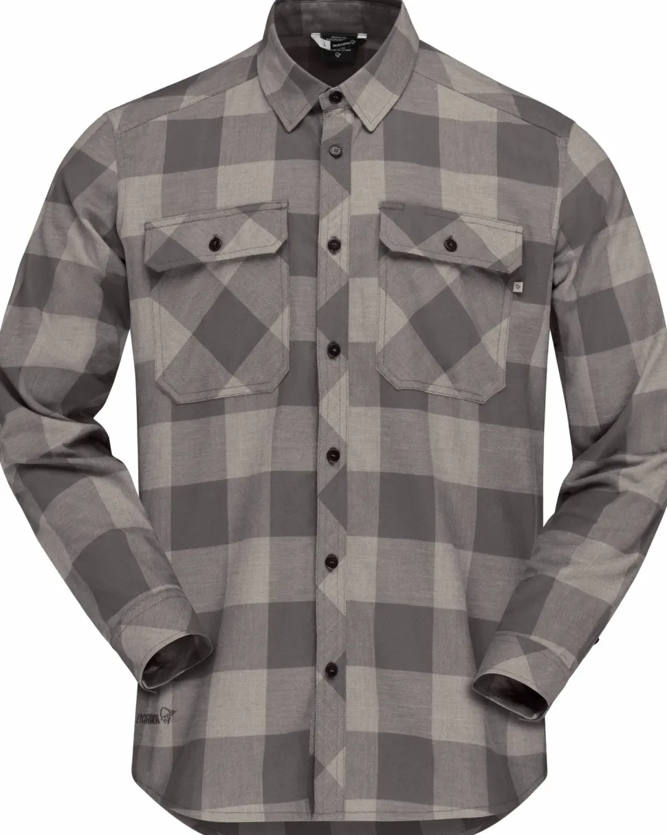 Norrøna Men's Femund Flannel Lightweight Shirt Winter Twig