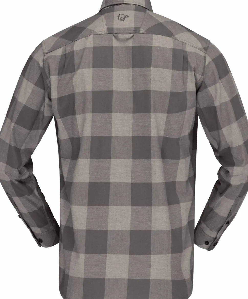 Norrøna Men's Femund Flannel Lightweight Shirt Winter Twig
