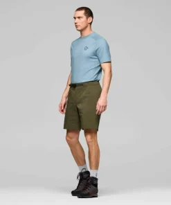 Norrøna Men's Femund Mid Cotton Shorts Olive Night