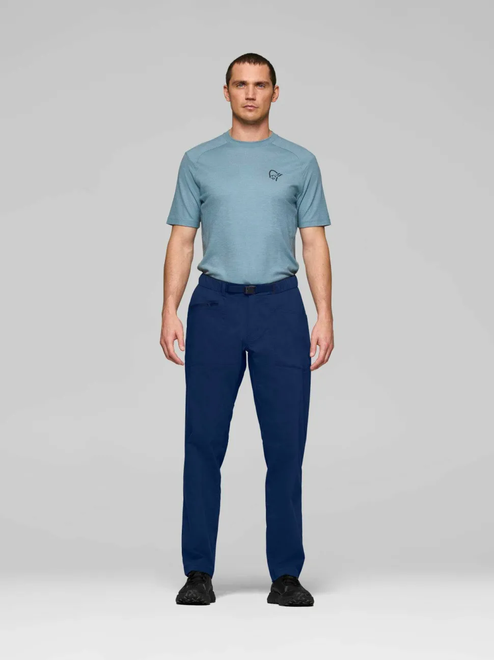 Norrøna Men's Femund Mid Cotton Pants Indigo Night