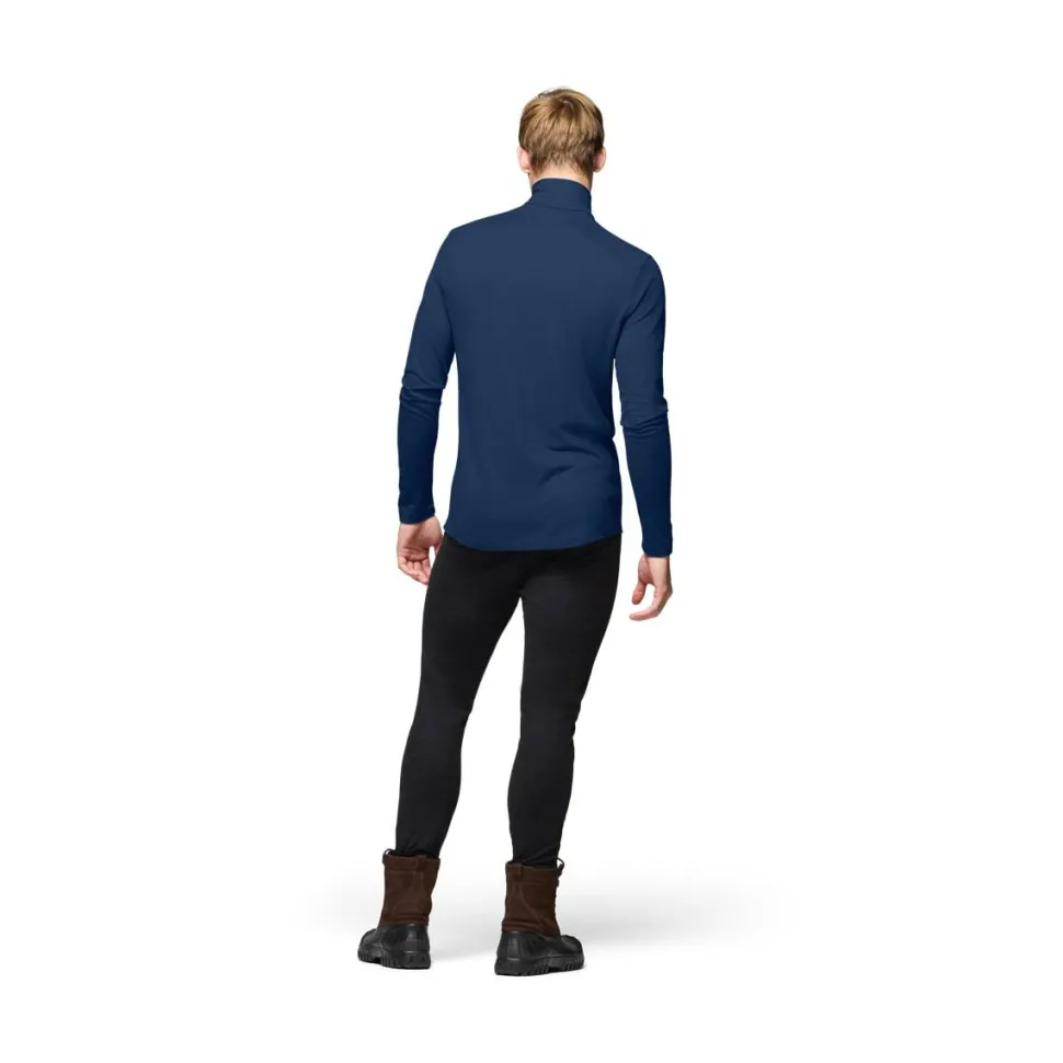Norrøna Men's Femund PureUll Zip Neck Indigo Night