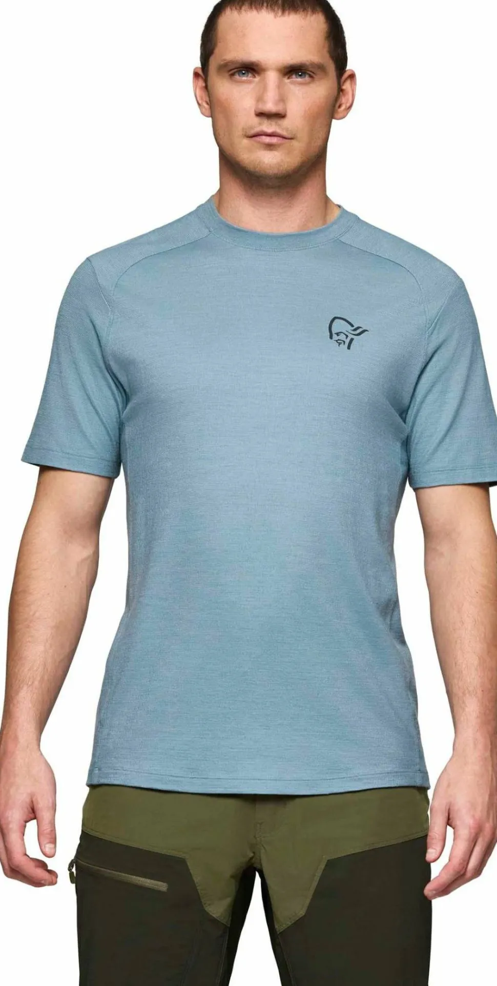 Norrøna Men's Femund PureUll T-Shirt Trooper