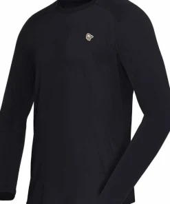 Norrøna Men's Femund PureUll Long Sleeve Caviar Black