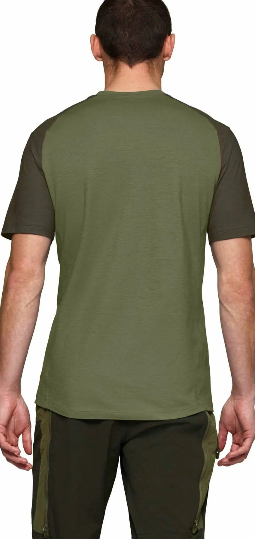 Norrøna Men's Femund PureUll T-Shirt Loden Green