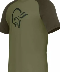 Norrøna Men's Femund PureUll T-Shirt Loden Green