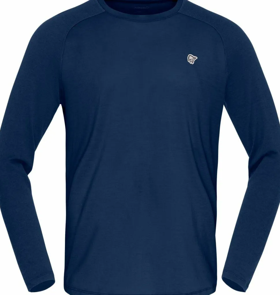 Norrøna Men's Femund PureUll Long Sleeve Indigo Night