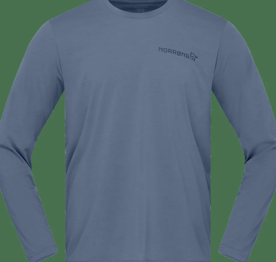 Norrøna Men's Femund Tech Long Sleeve Vintage Indigo