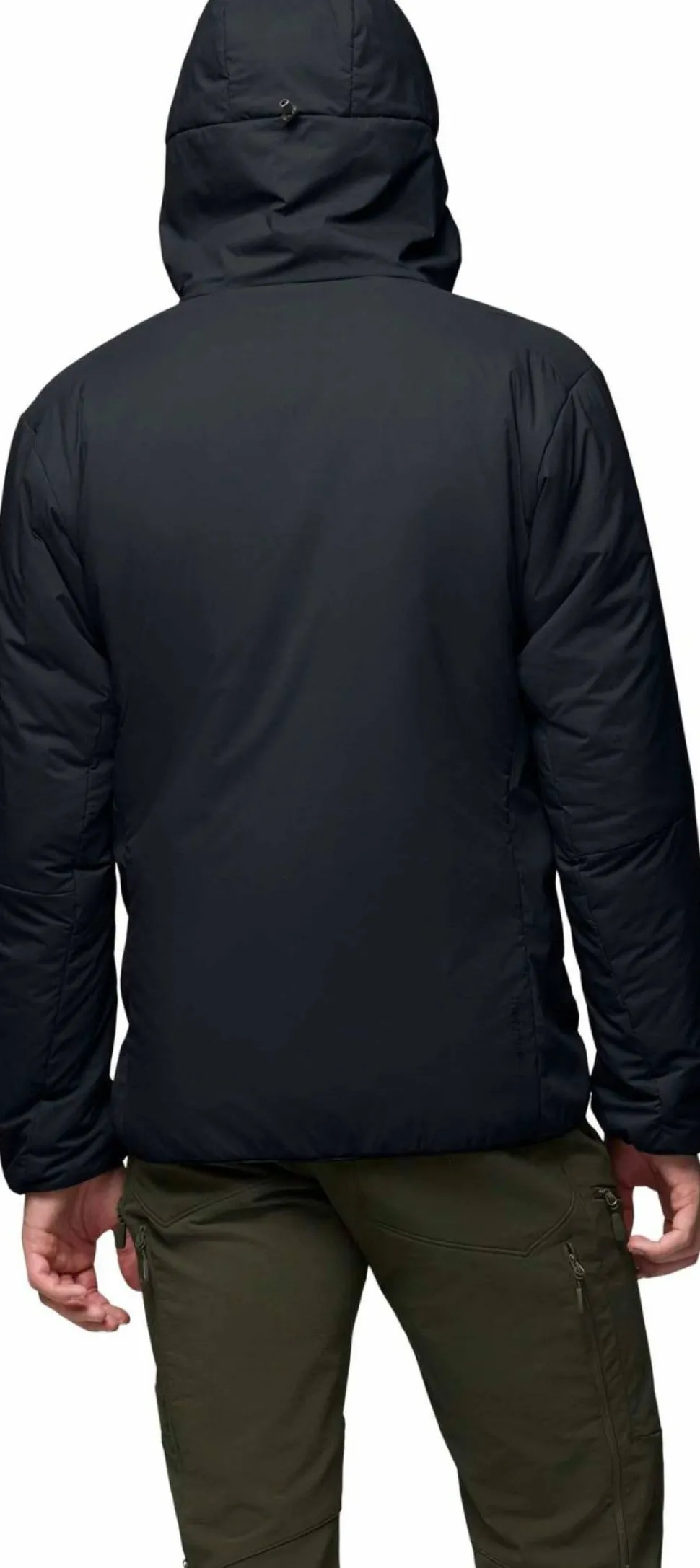 Norrøna Men's Femund Thermo60 Zip Hood Caviar Black