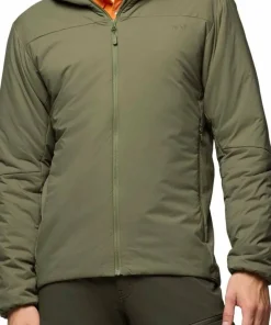 Norrøna Men's Femund Thermo60 Zip Hood Olive Night