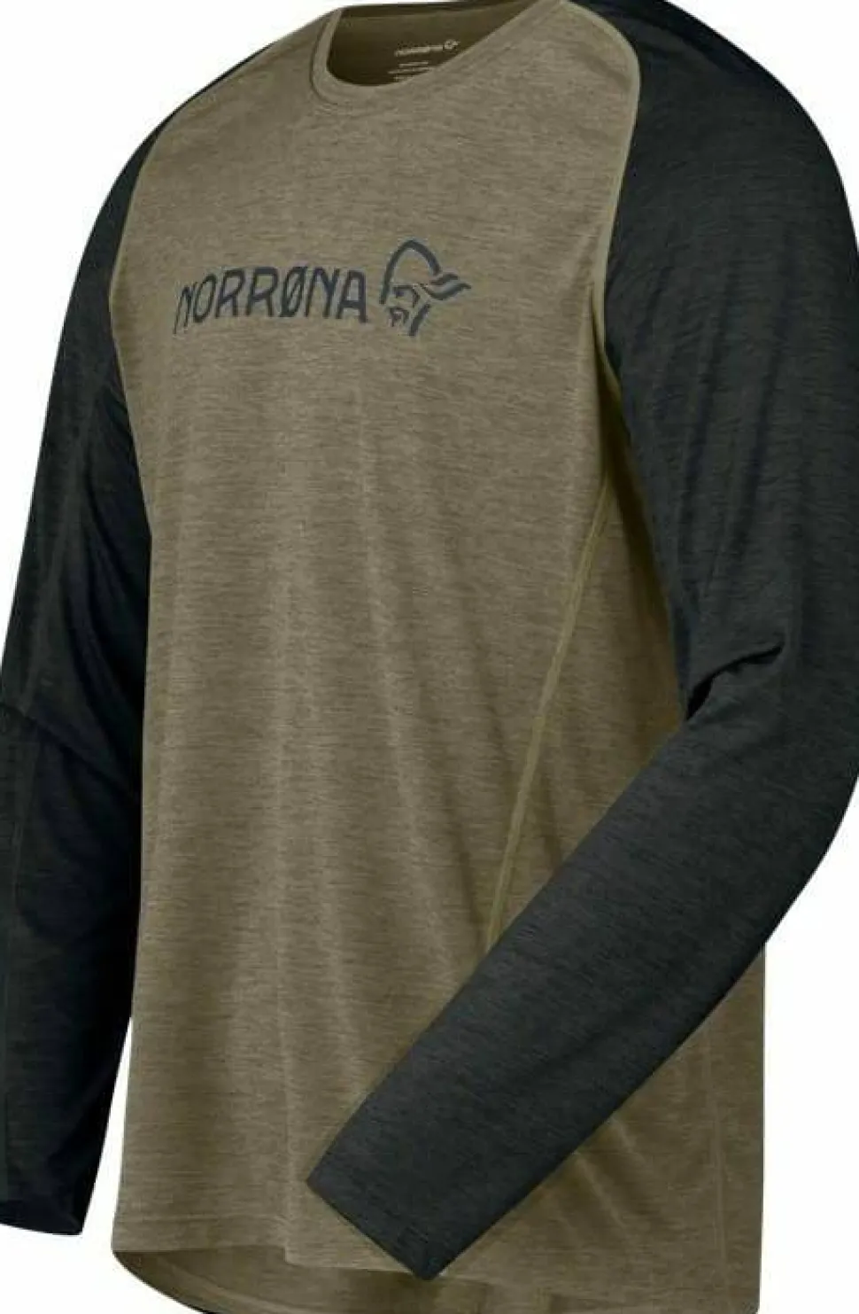 Norrøna Men's Fjørå Equaliser Lightweight Long Sleeve Olive Night