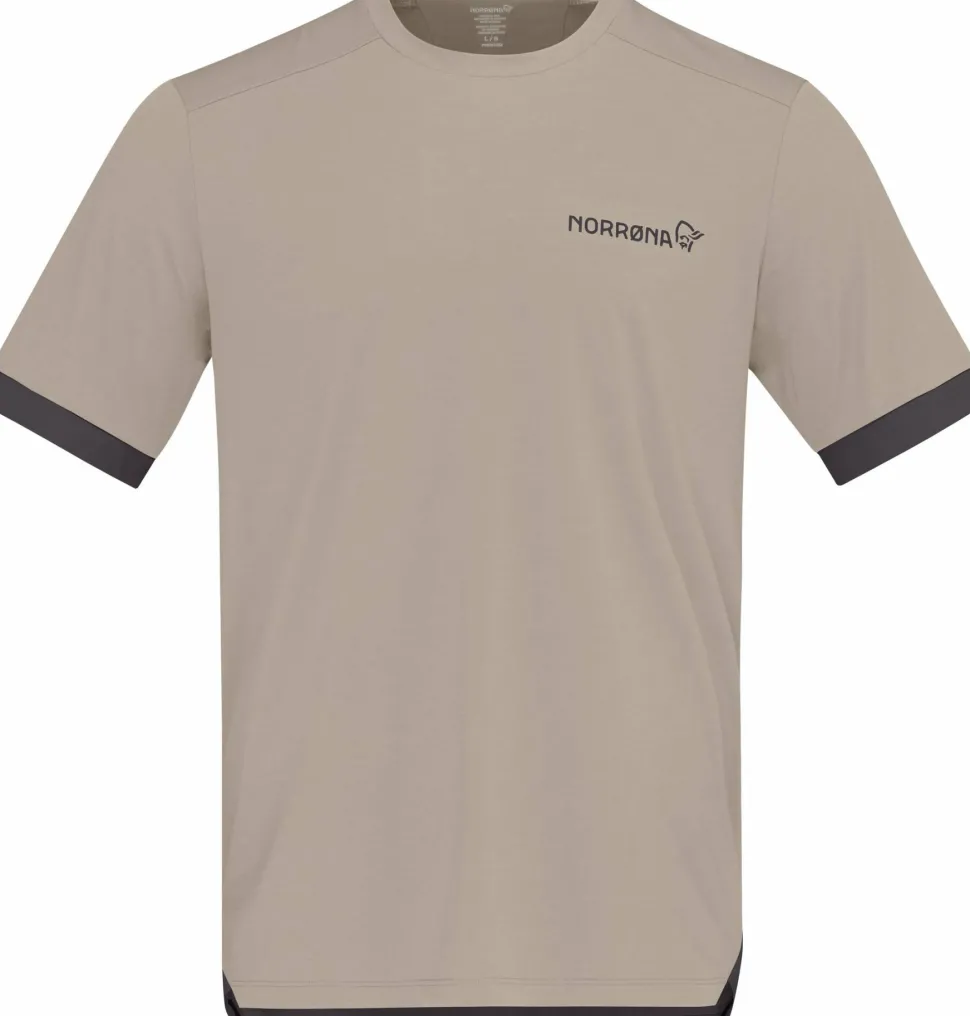 Norrøna Men's Fjørå Equaliser T-Shirt Winter Twig/Beluga