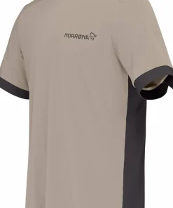 Norrøna Men's Fjørå Equaliser T-Shirt Winter Twig/Beluga