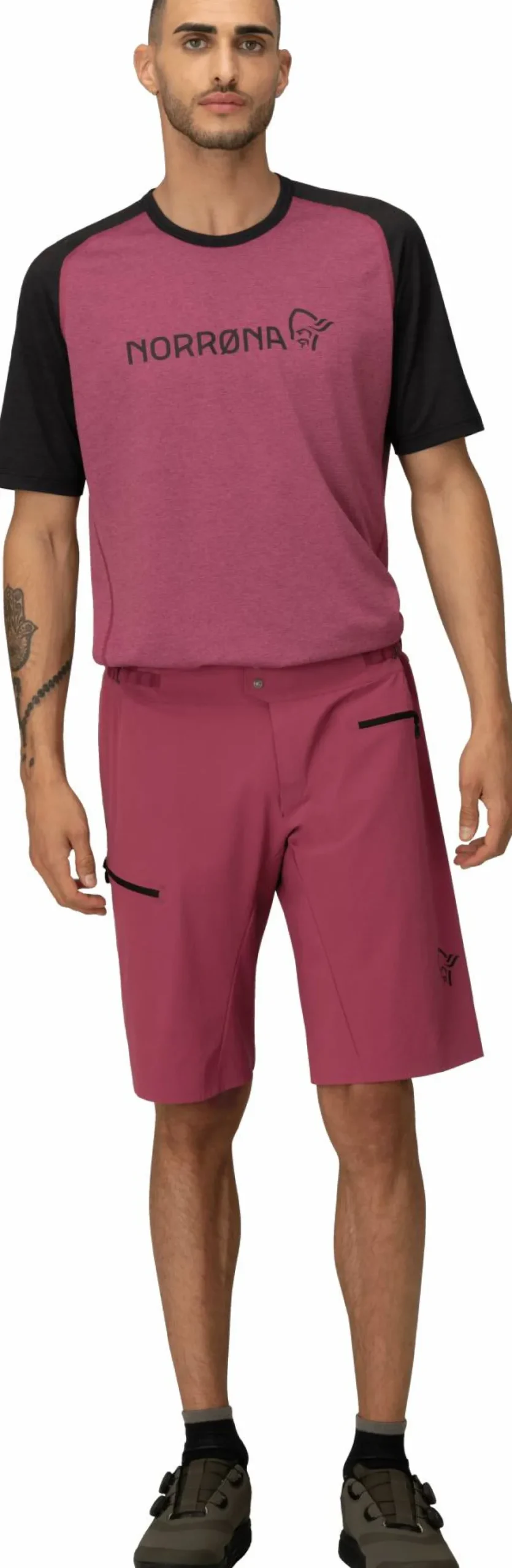 Norrøna Men's Fjørå Flex1 Light Shorts Violet Quartz