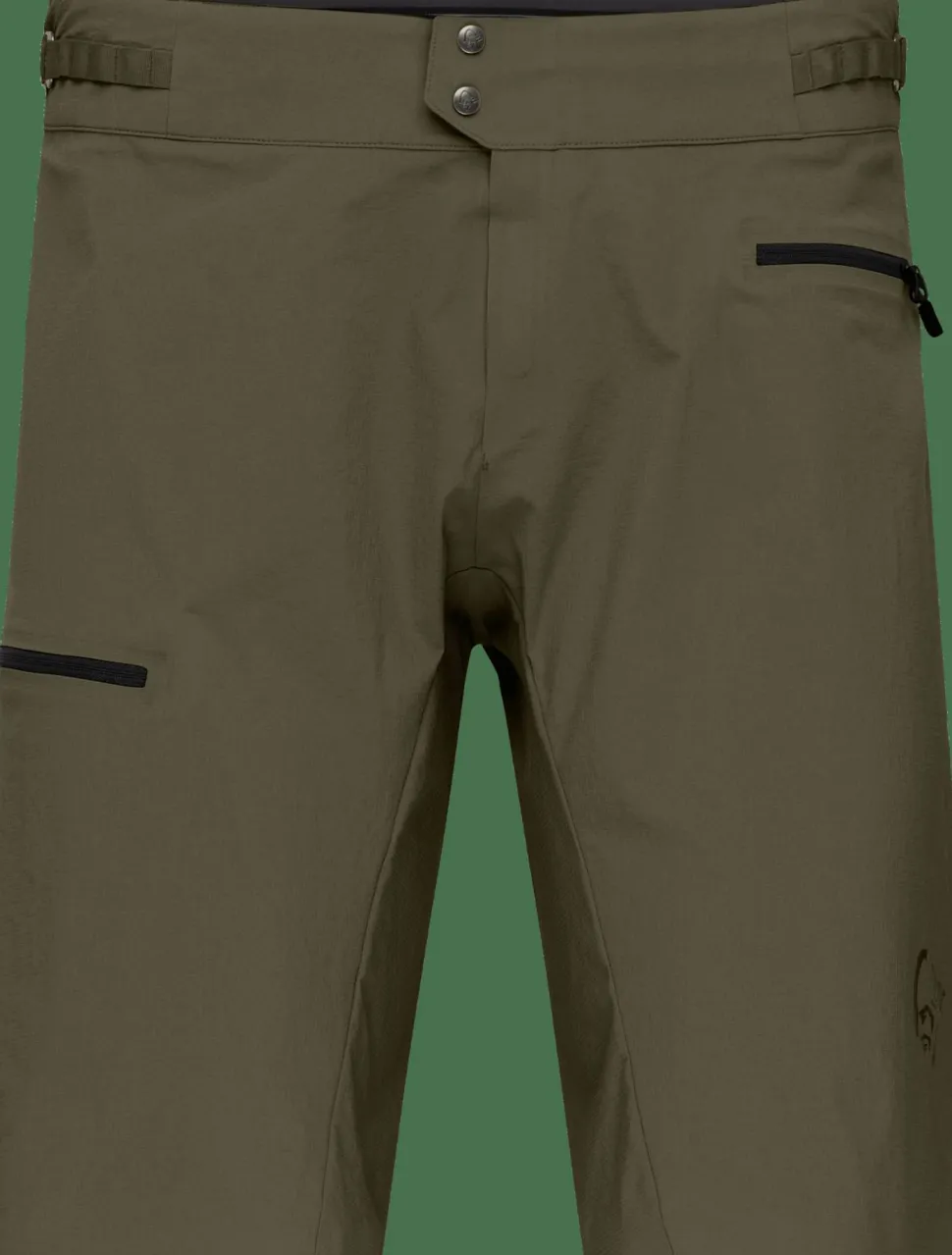 Norrøna Men's Fjørå Flex1 Light Shorts Olive Night