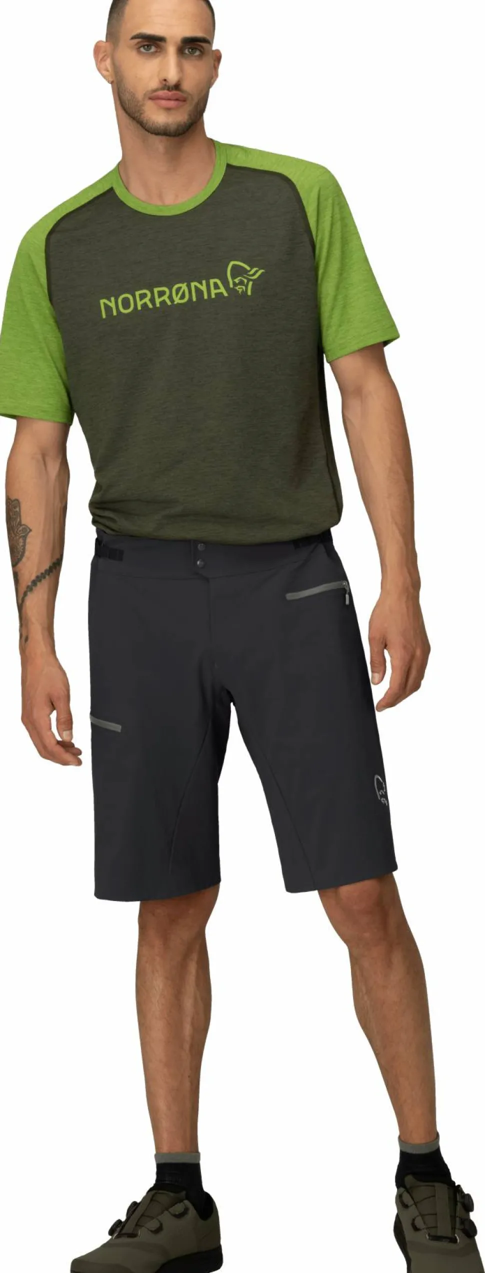 Norrøna Men's Fjørå Flex1 Light Shorts Caviar