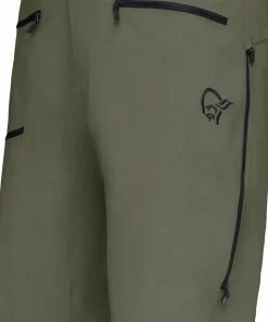Norrøna Men's Fjørå Flex1 Shorts Olive Night