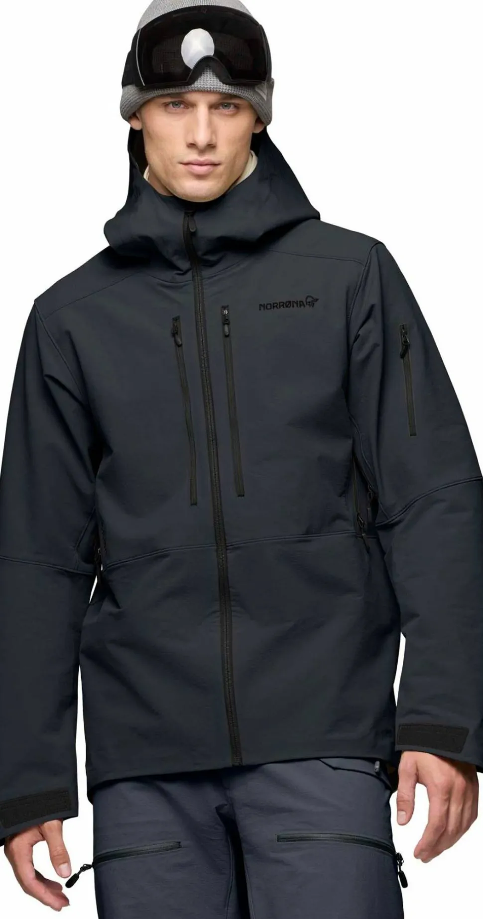 Norrøna Men's Lofoten Flex1 Jacket Caviar Black