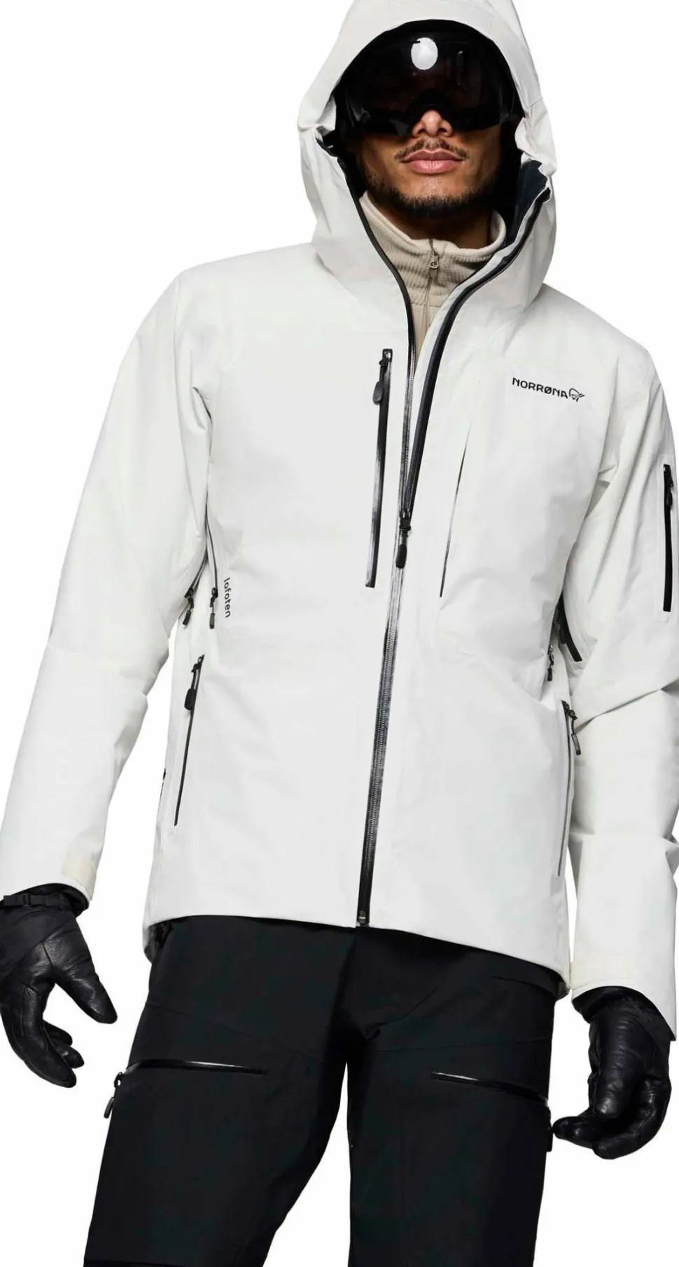 Norrøna Men's Lofoten GORE-TEX Insulated Jacket Whisper White