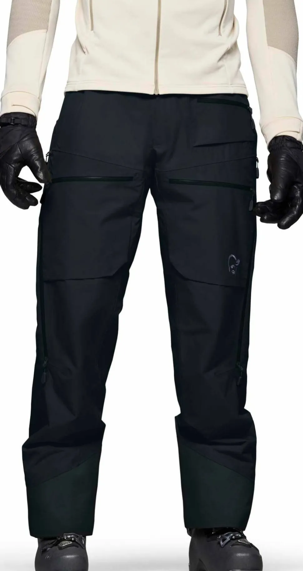 Norrøna Men's Lofoten GORE-TEX Insulated Short Pants Caviar Black