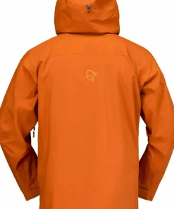 Norrøna Men's Lofoten GORE-TEX Pro Jacket Gold Flame
