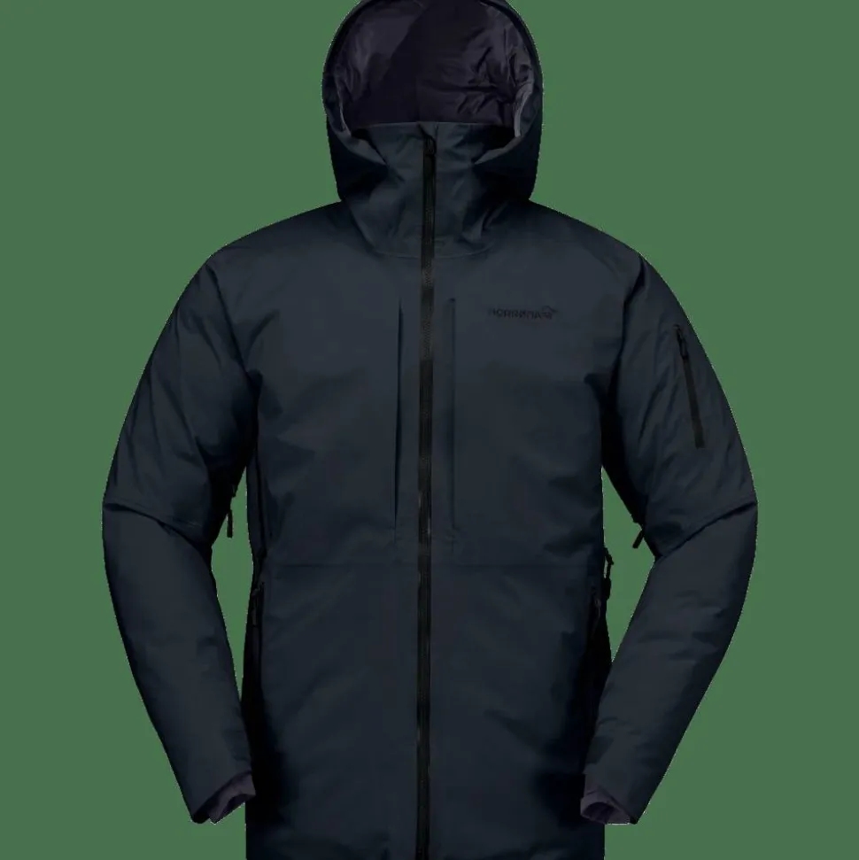 Norrøna Men's Lofoten GORE-TEX Down800 Jacket Caviar Black