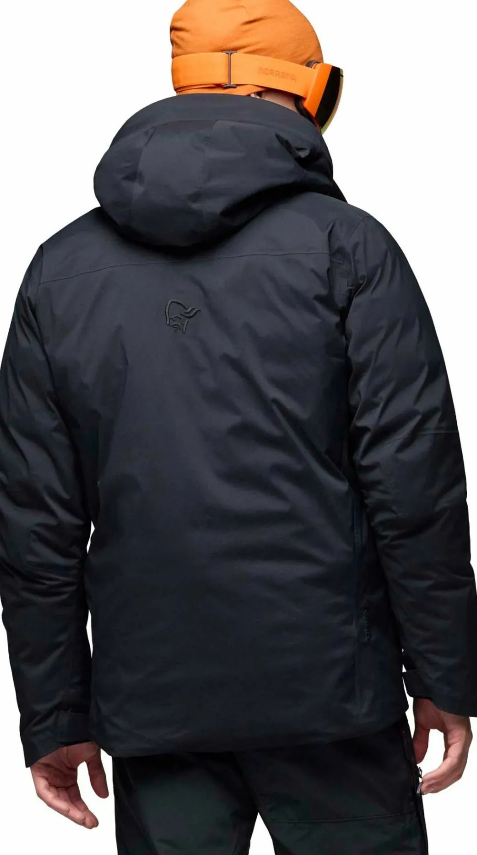 Norrøna Men's Lofoten GORE-TEX Down800 Jacket Caviar Black