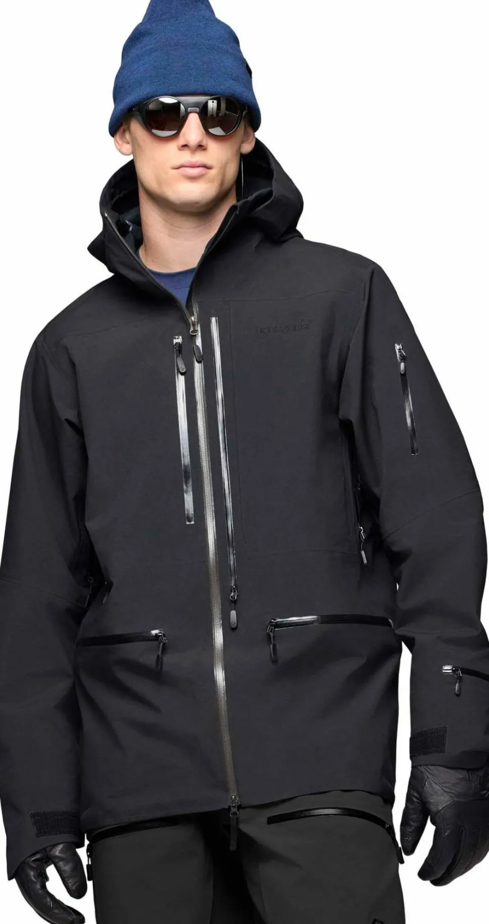 Norrøna Men's Lofoten GORE-TEX Pro Plus Jacket Caviar Black
