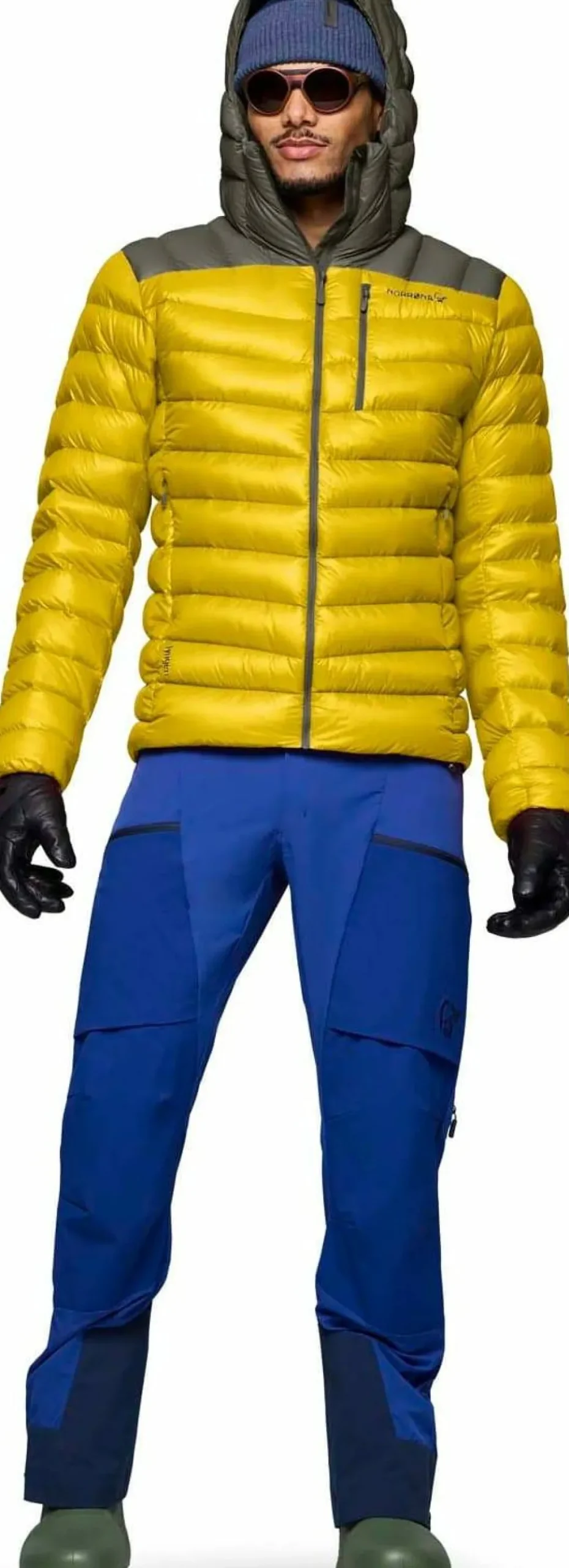 Norrøna Men's Lyngen Down850 Hood Golden Palm
