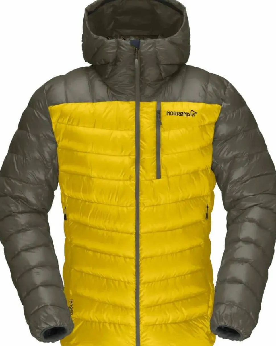 Norrøna Men's Lyngen Down850 Hood Golden Palm