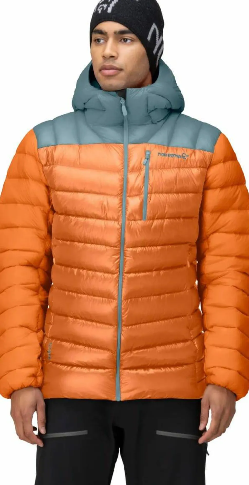 Norrøna Men's Lyngen Down850 Hood Gold Flame