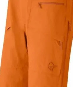 Norrøna Men's Møre Flex1 Bib Gold Flame