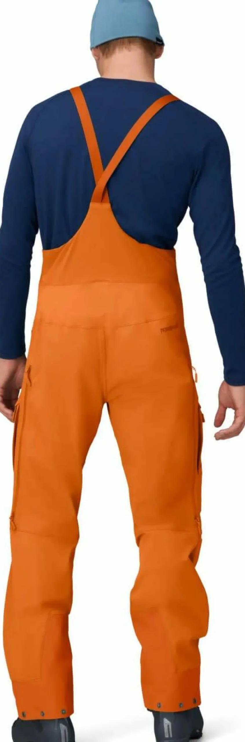 Norrøna Men's Møre Flex1 Bib Gold Flame