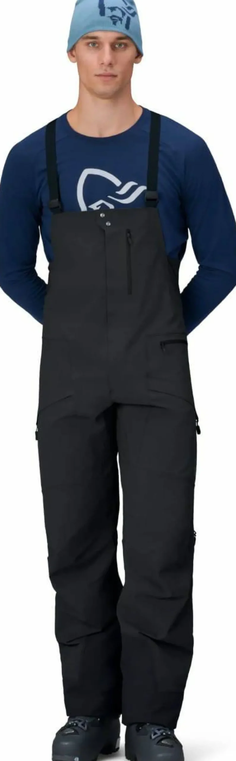 Norrøna Men's Møre Flex1 Bib Caviar