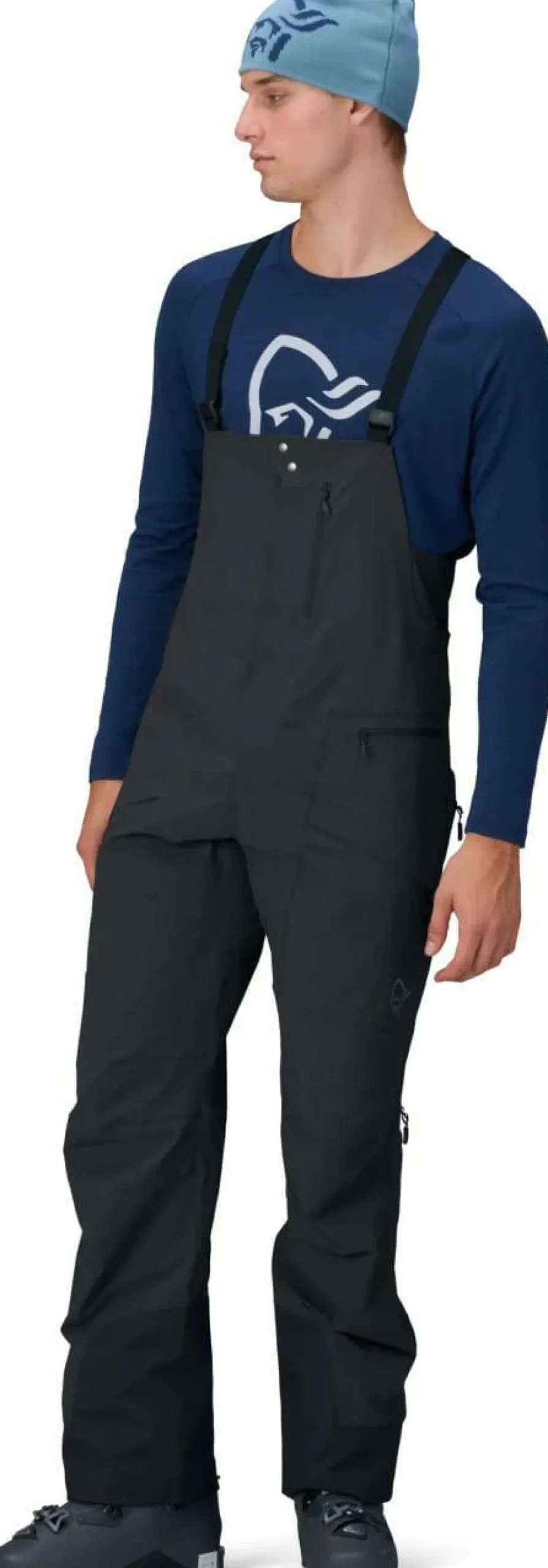 Norrøna Men's Møre Flex1 Bib Caviar