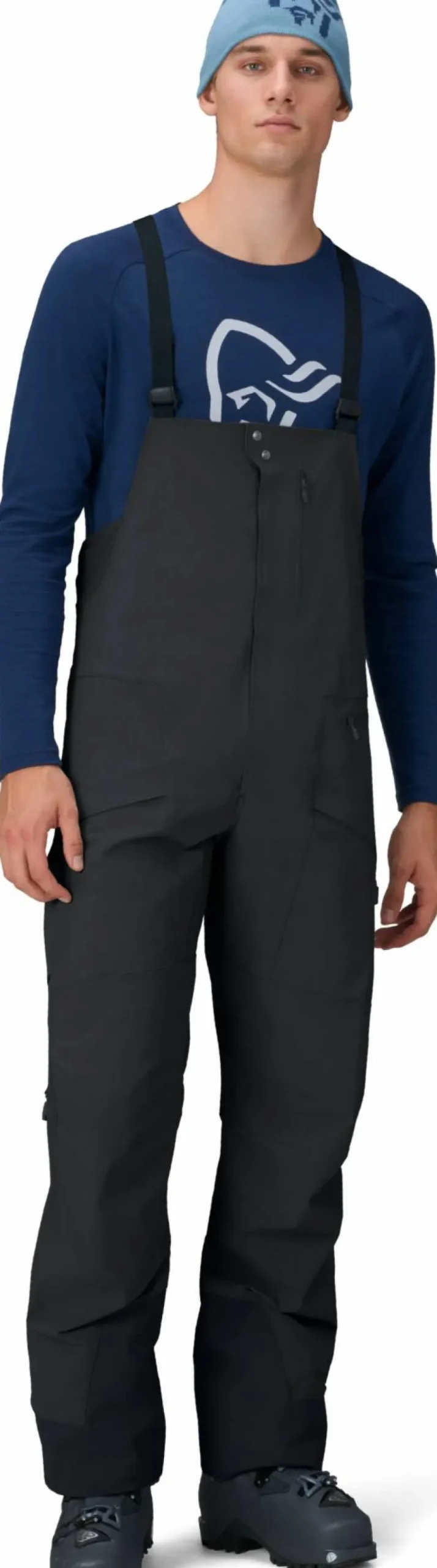 Norrøna Men's Møre Flex1 Bib Caviar