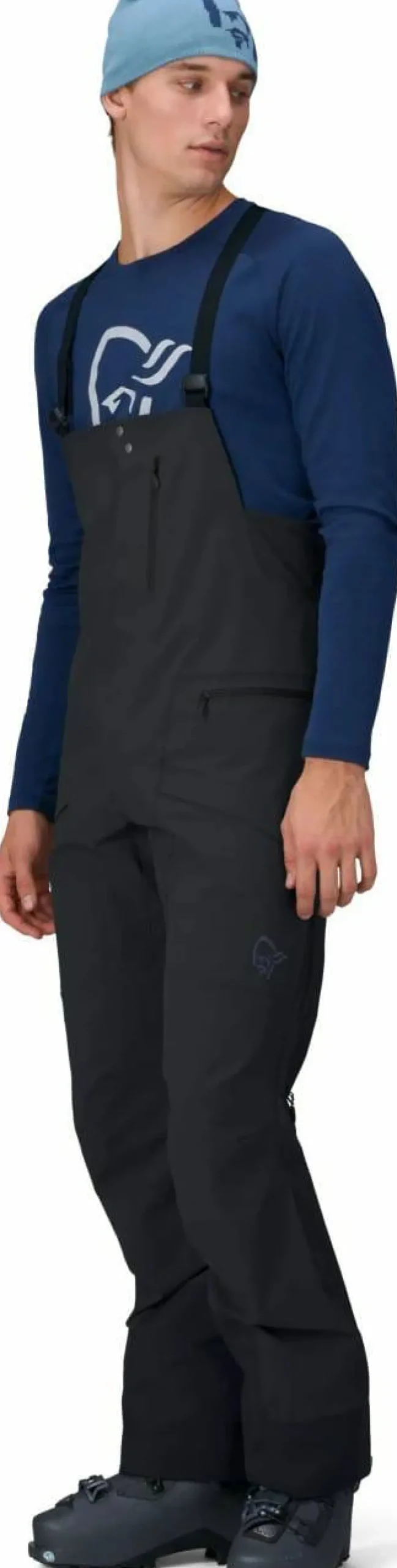 Norrøna Men's Møre Flex1 Bib Caviar
