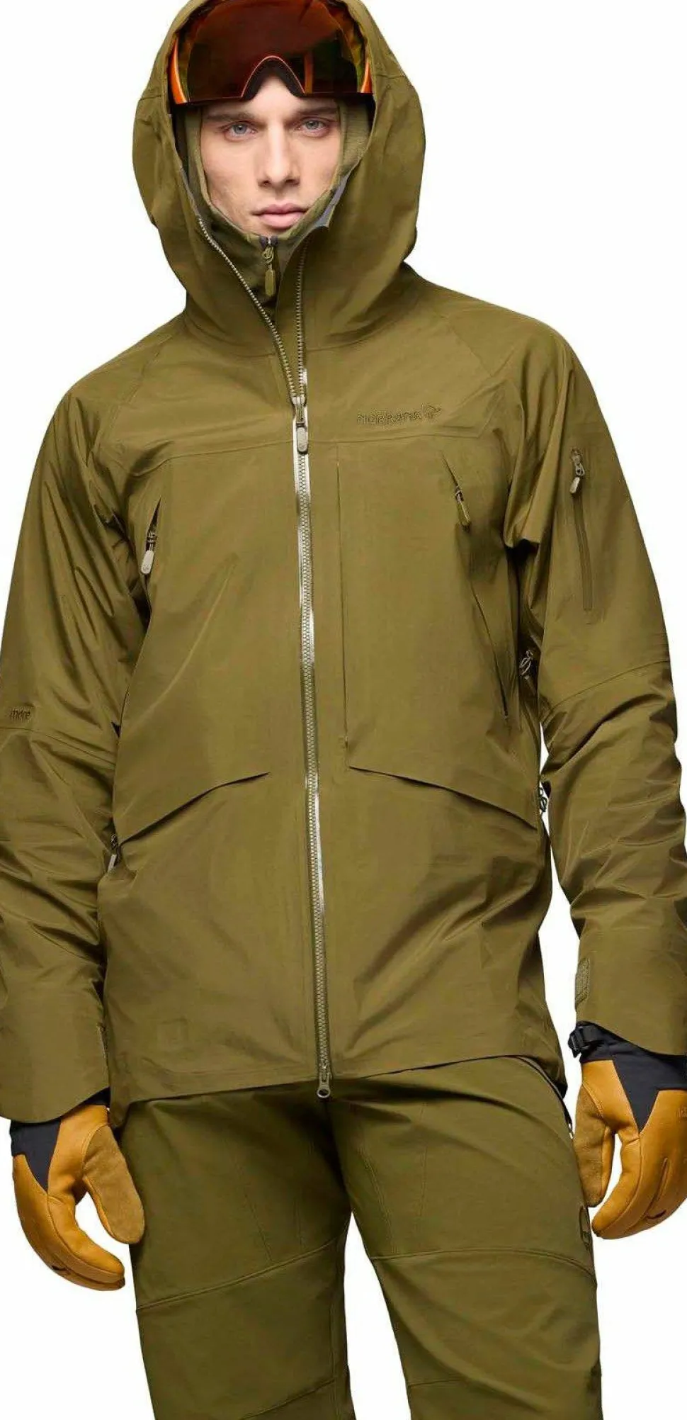 Norrøna Men's Møre GORE-TEX Jacket Dark Olive