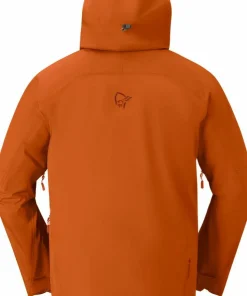 Norrøna Men's Møre GORE-TEX Jacket Gold Flame