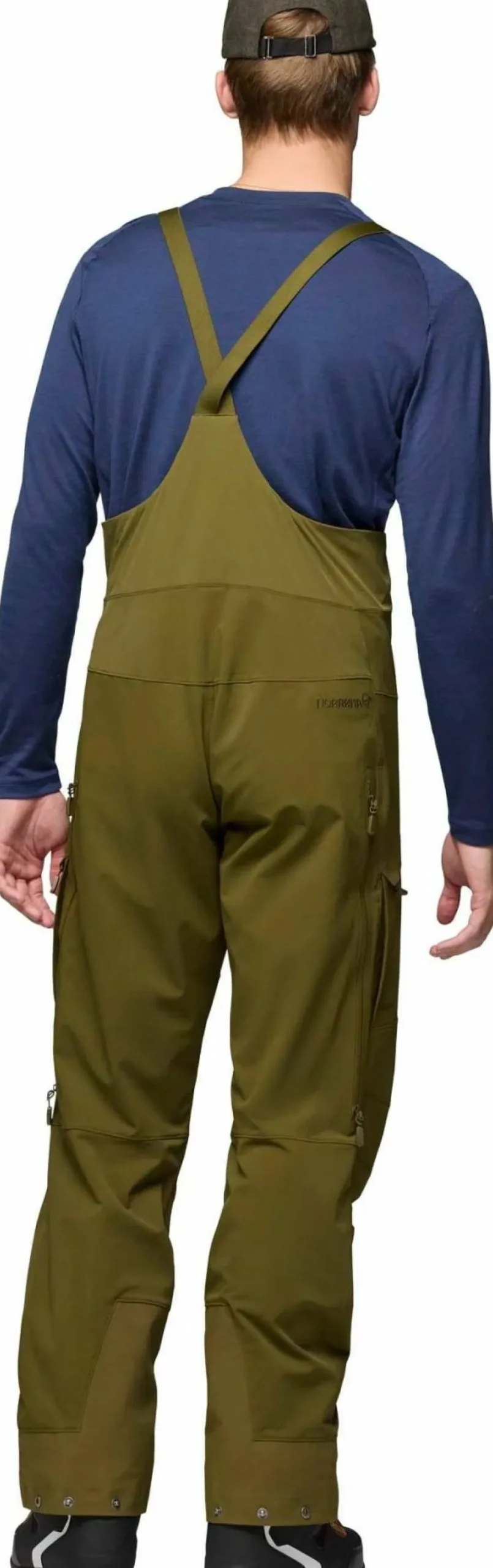 Norrøna Men's Møre GORE-TEX Salopette Dark Olive