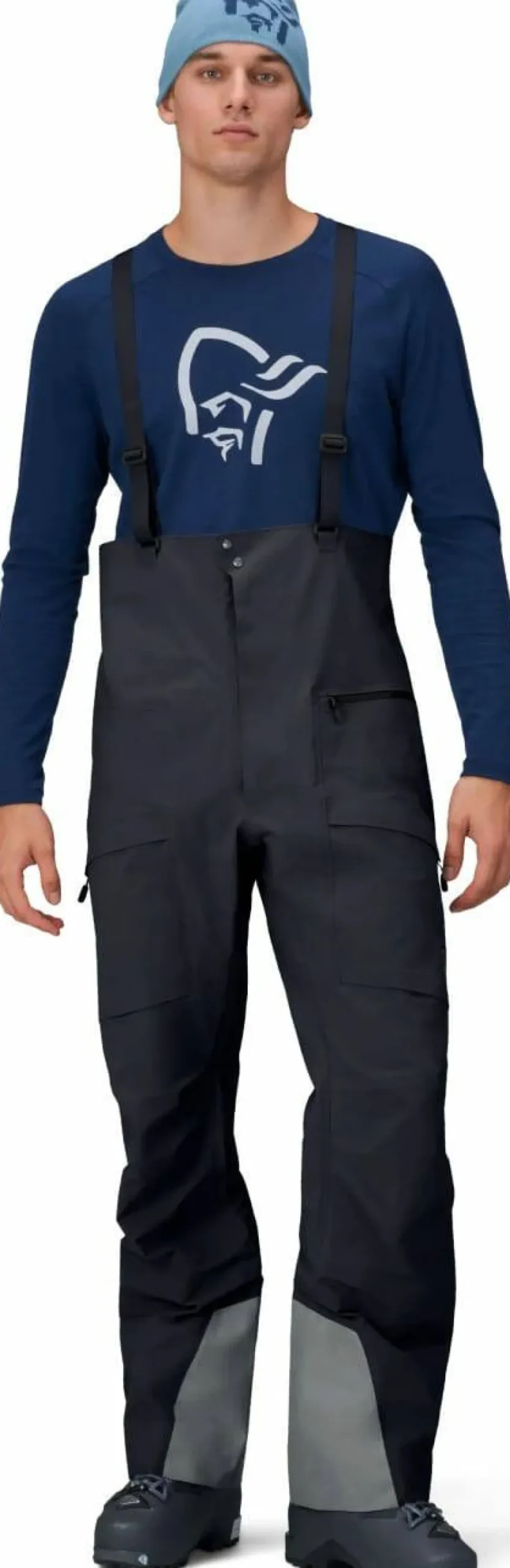 Norrøna Men's Møre GORE-TEX Salopette Caviar